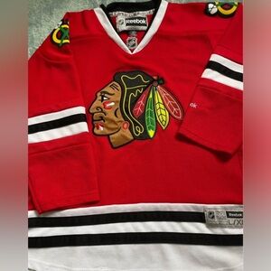 NHL Chicago Blackhawks Reebok Jersey | Youth L